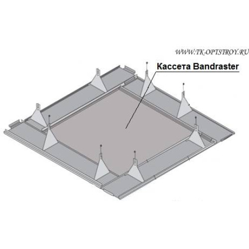 Бандрастер 200*2500 порошковое окрашивание (RAL)