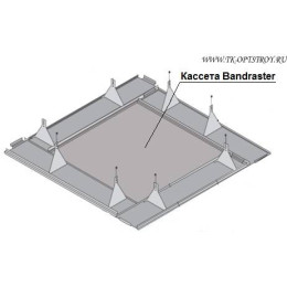 Бандрастер 300*2500 порошковое окрашивание (RAL)