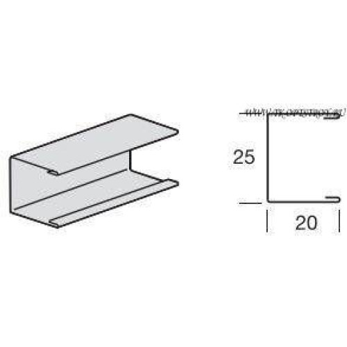 C-канал 20x25