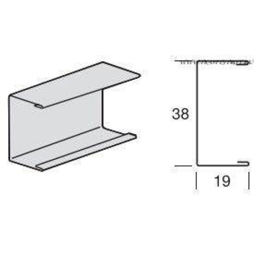 C-канал 20x40 RAL9010