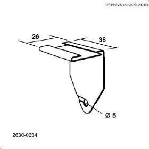 Connect Light fitting clip (Коннект Лайт фитинн клип), Белый