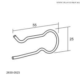 Фиксирующая пружина 0523