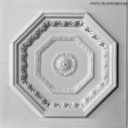 Гипсовая потолочная панель Е – 003 – «Грифоны»600х600 board