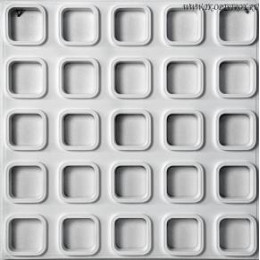 Гипсовая потолочная панель G – 956 «Открытая решетка» 600х600 board