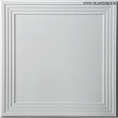 Гипсовая потолочная панель Т – 110 «Каскад» 600х600 board