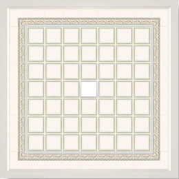 Алюминиевый кассетный потолок Clip in 300х300, модель FD-1-13