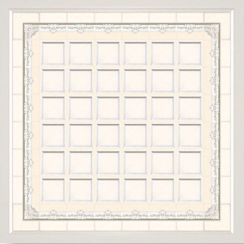 Алюминиевый кассетный потолок Clip in 450х450, модель FD-1-21/3пол