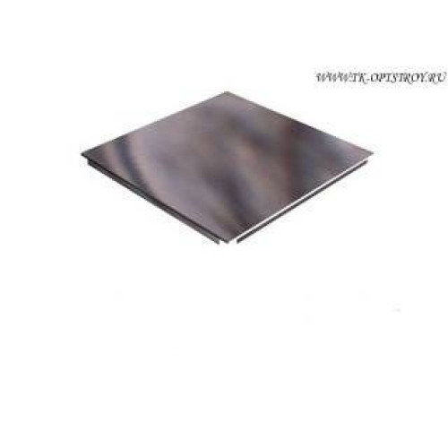 Кассетный потолок AP300*600AC/45° белая оцинковка 9003
