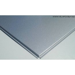 Кассетный потолок AP600 Line (Board) металлик А907 rus Эконом перф. 600x600