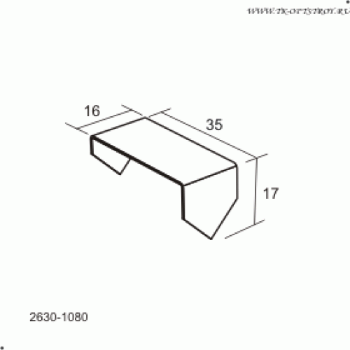 Клипса Perimeter tile clip (Периметр тайль клип) 1080