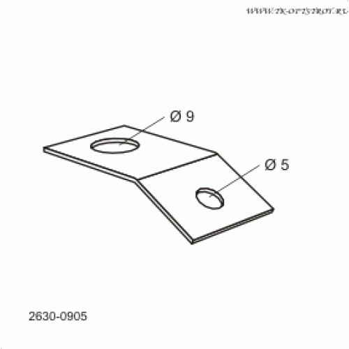 Крепежная пластина C3 0905