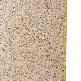 Деревянная (фибролитовая) потолочная панель GB450W10600 600х600х25. Цвет натуральный (бежевый)