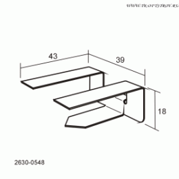 Поддерживающая клипса Connect (Коннект) DG25 0548