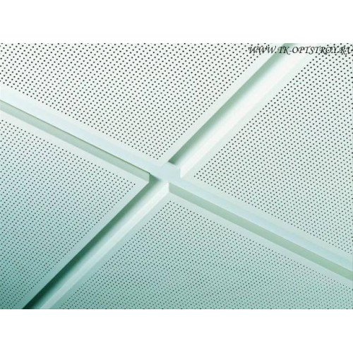 Потолочная плита Orcal Perf Microlook 600x600x8 (Оркал с Перфорация Rg 2516) 2.5mm. Армстронг