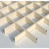 Потолок Грильято 75x75 h=40 светло бежевый (Cesal)