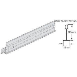 Prelude 15 TL Cross tee unslotted 300 x 38 мм