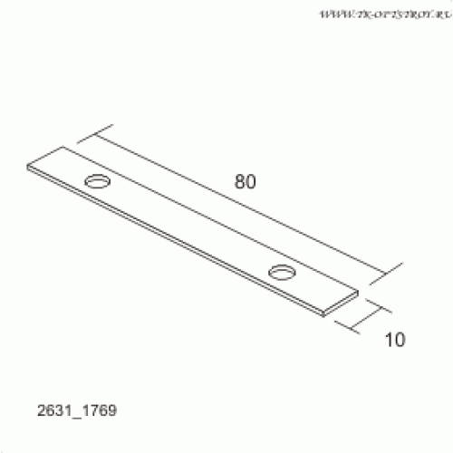 Соединительная пластина Connect Profile connector (Коннект Профайл коннектор) 1770