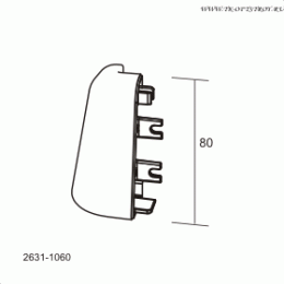 Угол Connect Edge (Коннект Эйдж) 500 1060