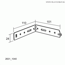 Универсальный уголок Connect L-coupling (Коннект Л-каплин) 1040
